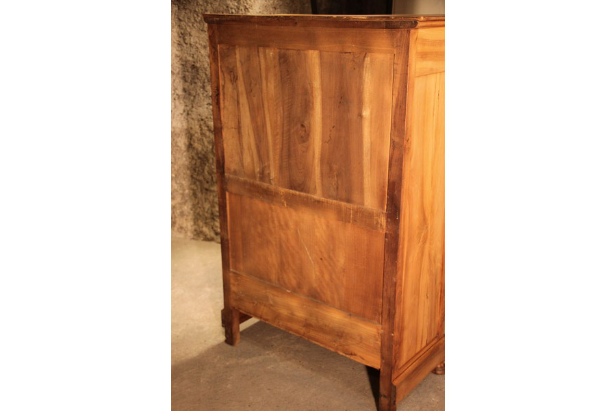 Meuble salon buffet commode noyer