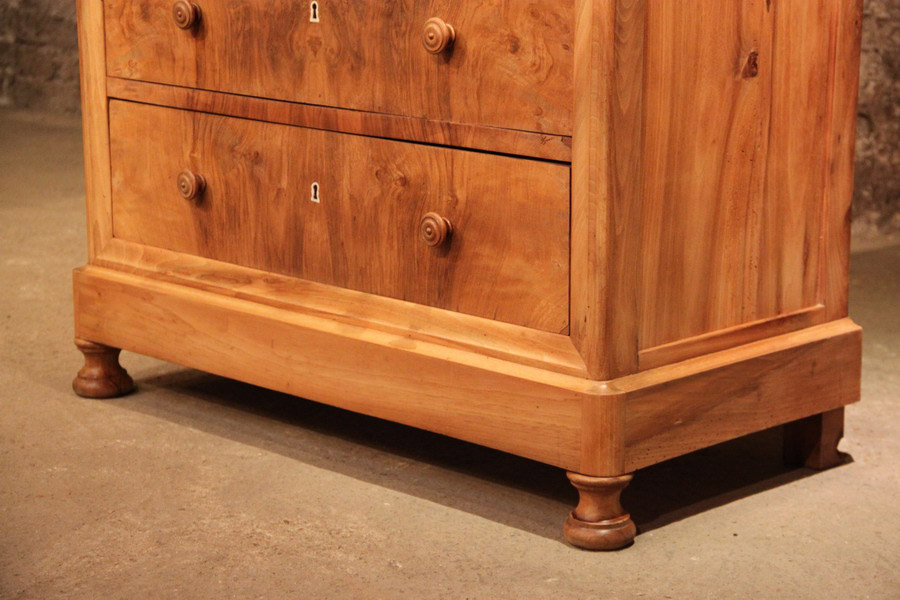 Meuble salon buffet commode noyer